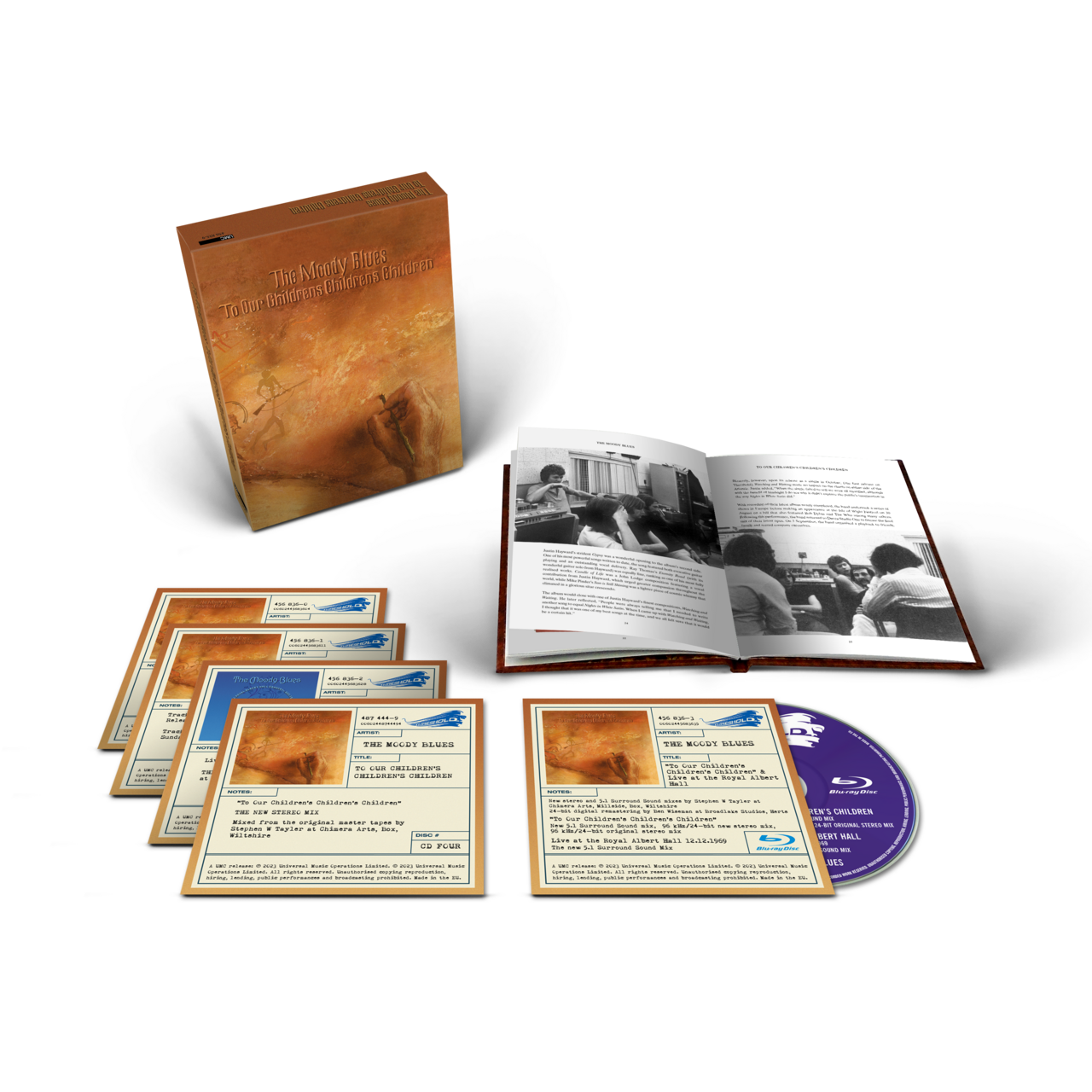 The Moody Blues - To Our Children’s Children’s Children 50th Anniversary Edition: 4CD + Blu-Ray 