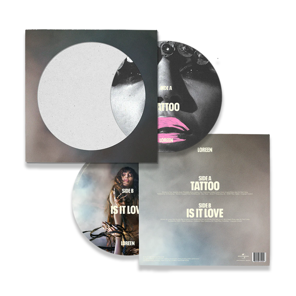 Tattoo / Is It Love: Limited Picture Disc Vinyl 7" Single + Signed Art Card