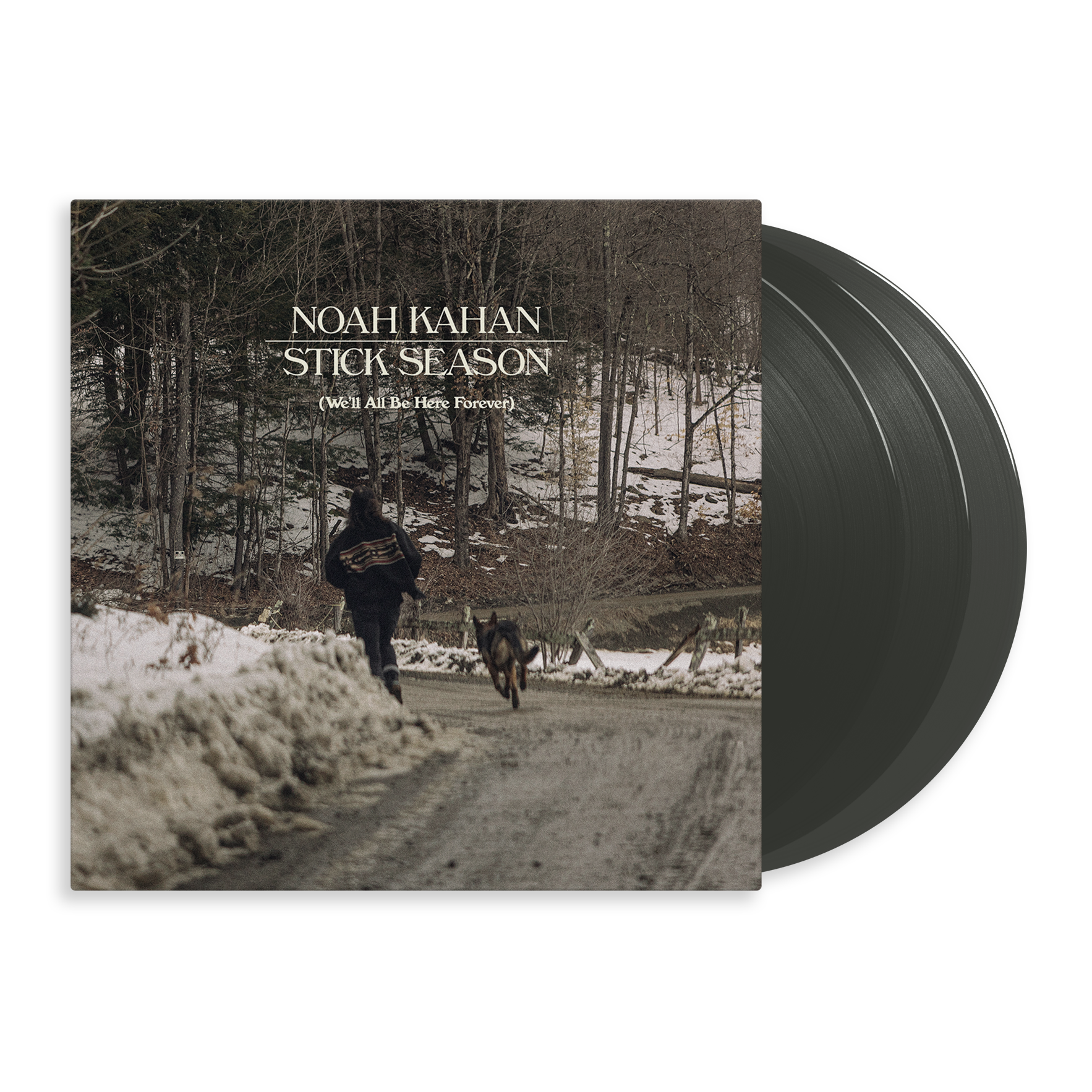 Noah Kahan - Stick Season - We’ll All Be Here Forever: Deluxe 'Black Ice' Vinyl 3LP