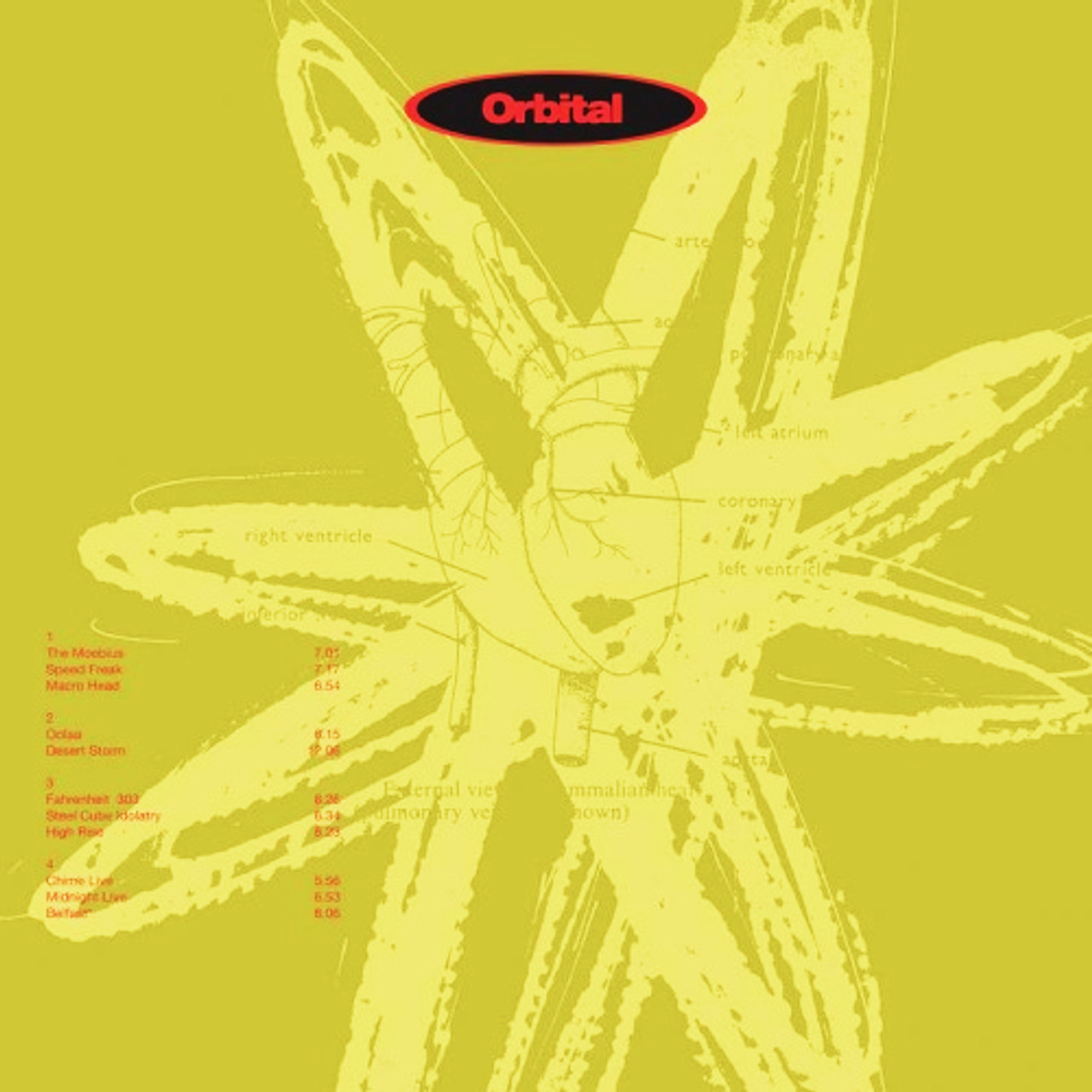 Orbital - Orbital: Limited Green & Red Vinyl 2LP