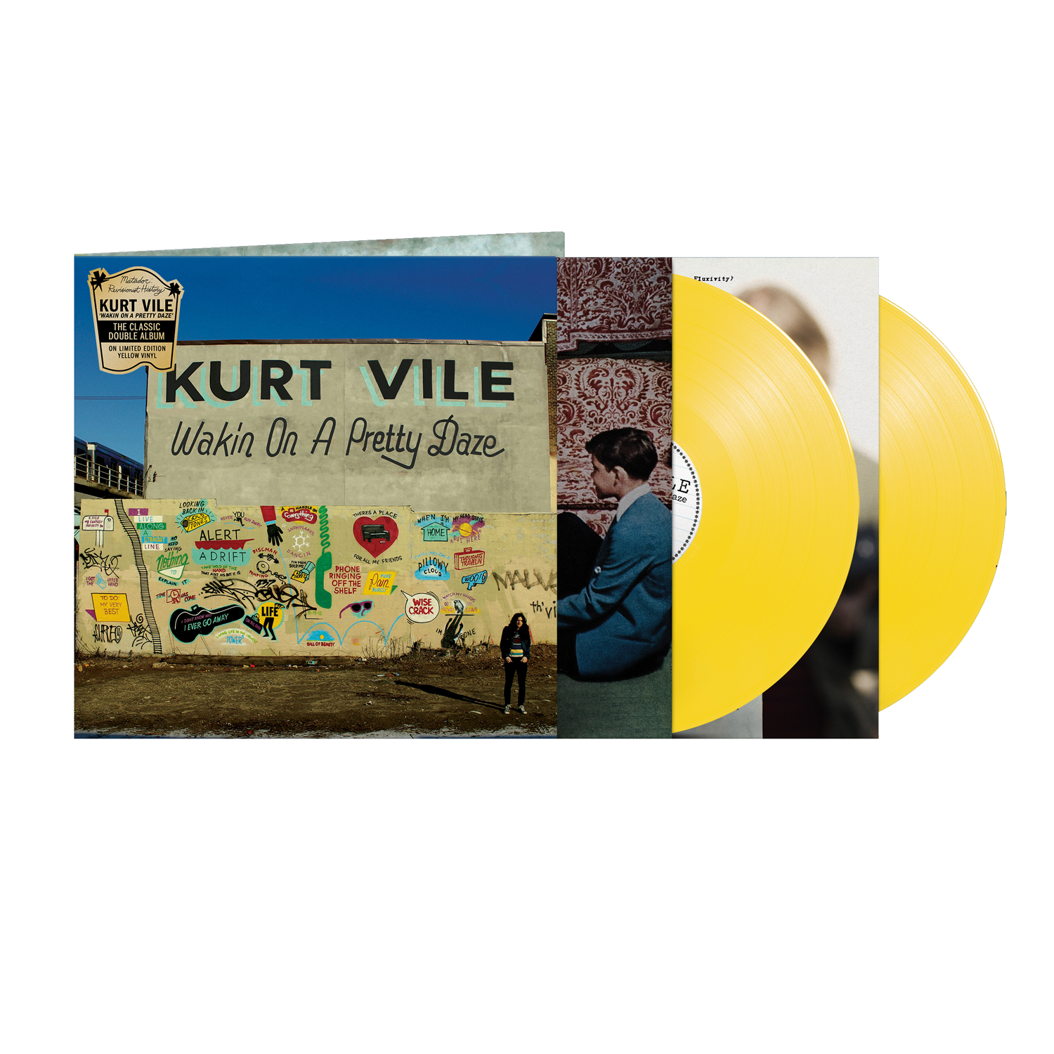 Kurt Vile - Wakin on a Pretty Daze (10th Anniversary): Matador Revisionist History Edition Yellow Vinyl 2LP