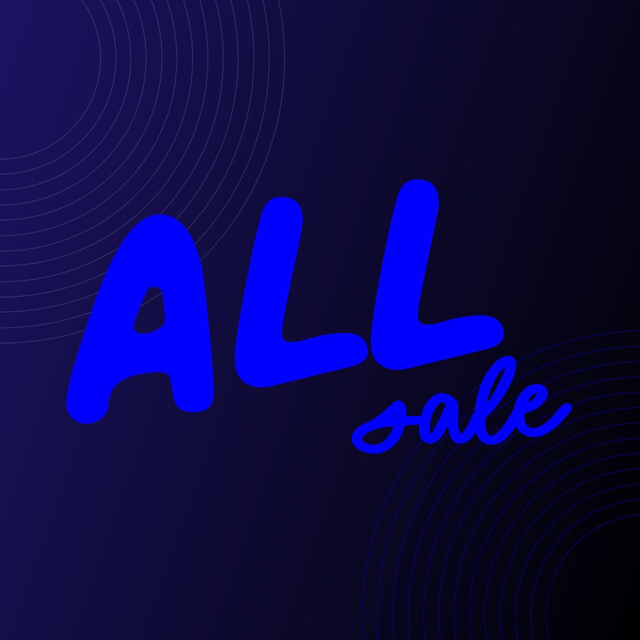 Cyber Monday - All Sale