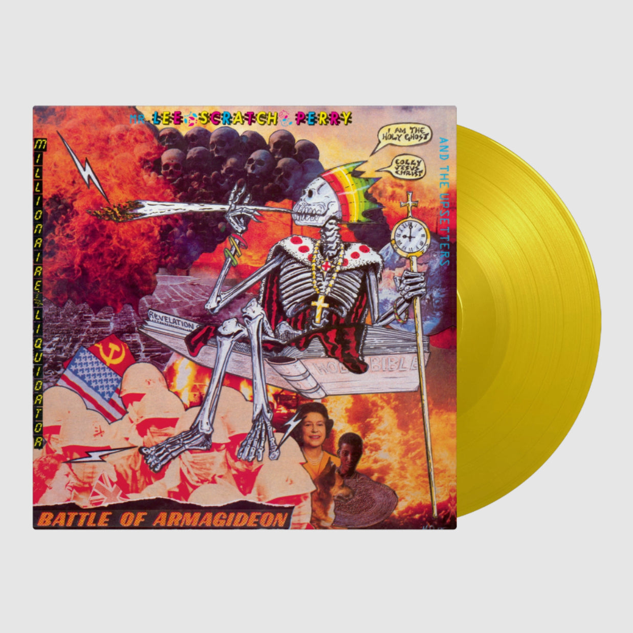 Lee Scratch Perry - Battle Of Armagideon: Yellow Vinyl LP