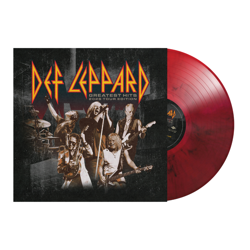 Def Leppard, Royal Philharmonic Orchestra - Greatest Hits 2026 Tour Edition (1LP Red Marble w/ alt artwork - D2C & Tour Exclusive)
