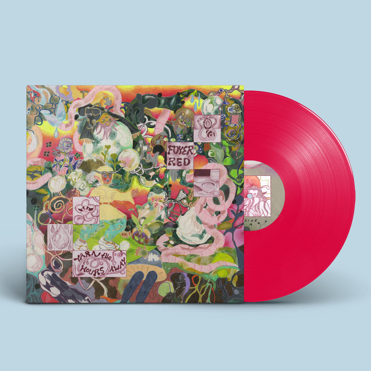 Foyer Red - Yarn the Hours Away: Limited 'Foyer' Red Vinyl LP