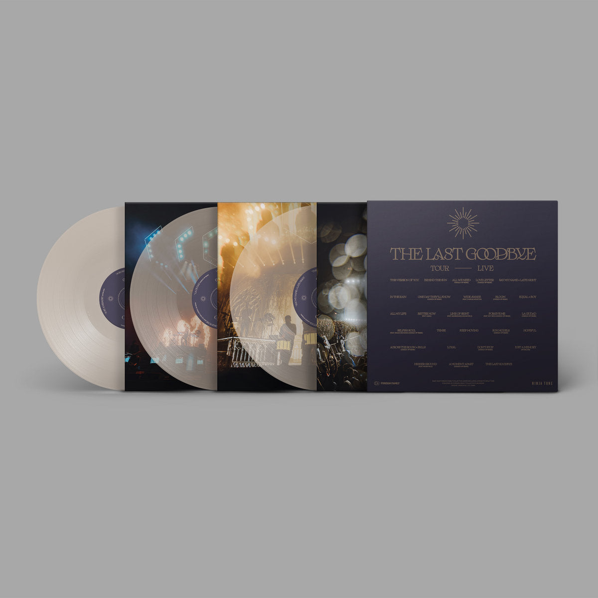 ODESZA - The Last Goodbye Tour Live: Limited 'Ghostly Clear' Vinyl 3LP