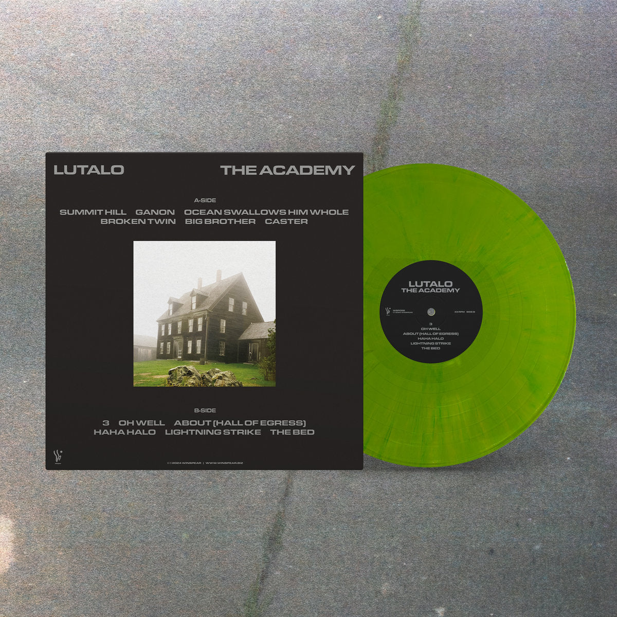 Lutalo Jones - The Academy: Meadow Green Vinyl LP