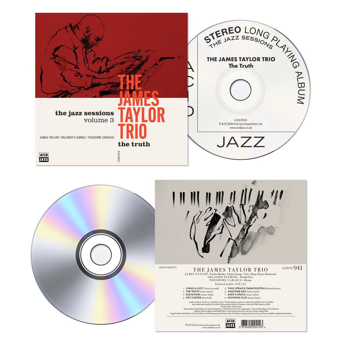The James Taylor Quartet - The Truth: 1CD