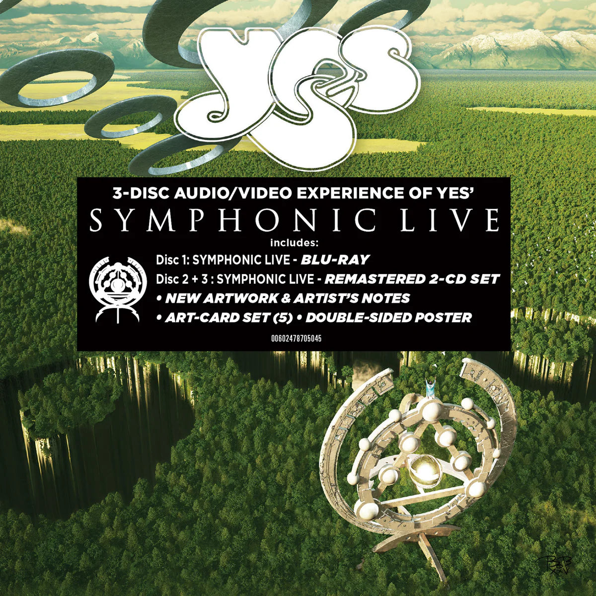 Yes - Yes: Symphonic Live (Limited Edition Blu-ray+2CD Box Set)