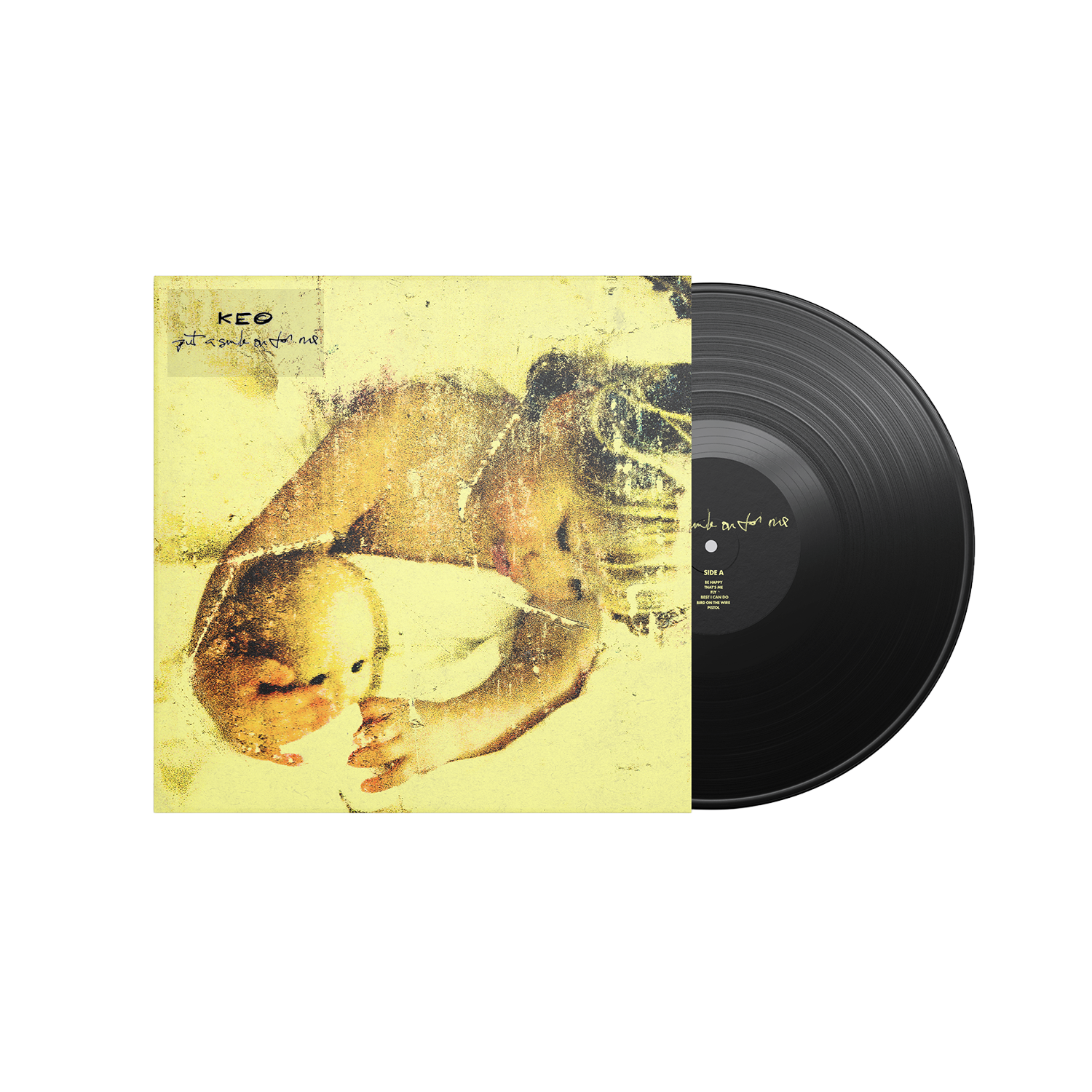Keo - Put A Smile On For Me - Standard Black LP