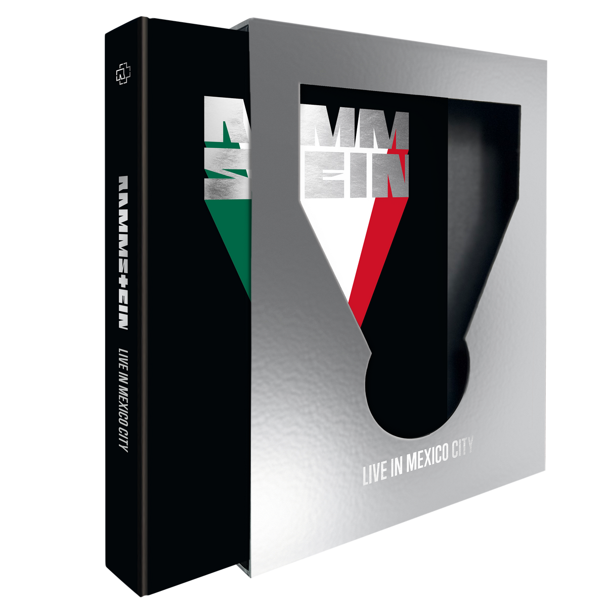 Rammstein - Live in Mexico City: Deluxe Edition Hardback Photo Book + 2 CDs + Blu-Ray
