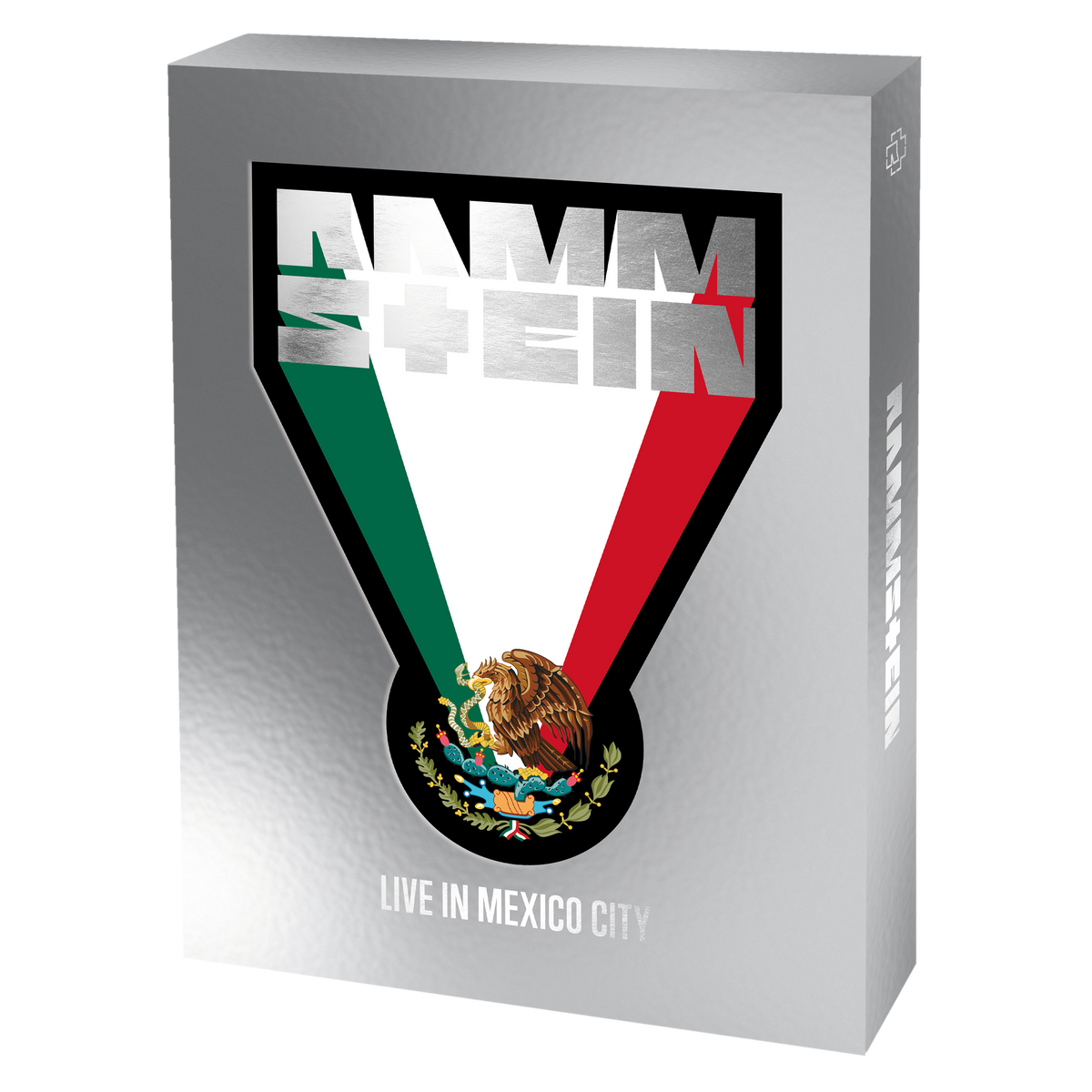Rammstein - Live in Mexico City: Deluxe Edition Hardback Photo Book + 2 CDs + Blu-Ray