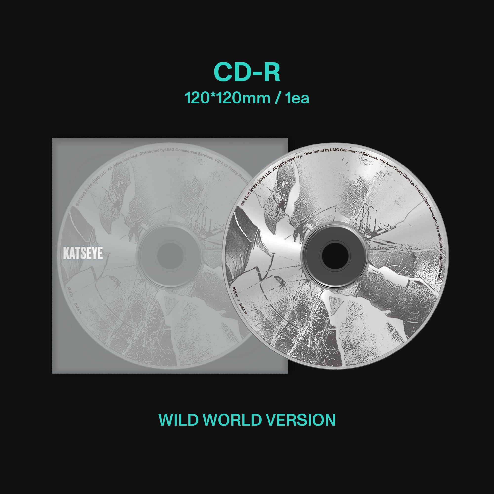 KATSEYE - WILD - Wild world ver. CD BOXSET