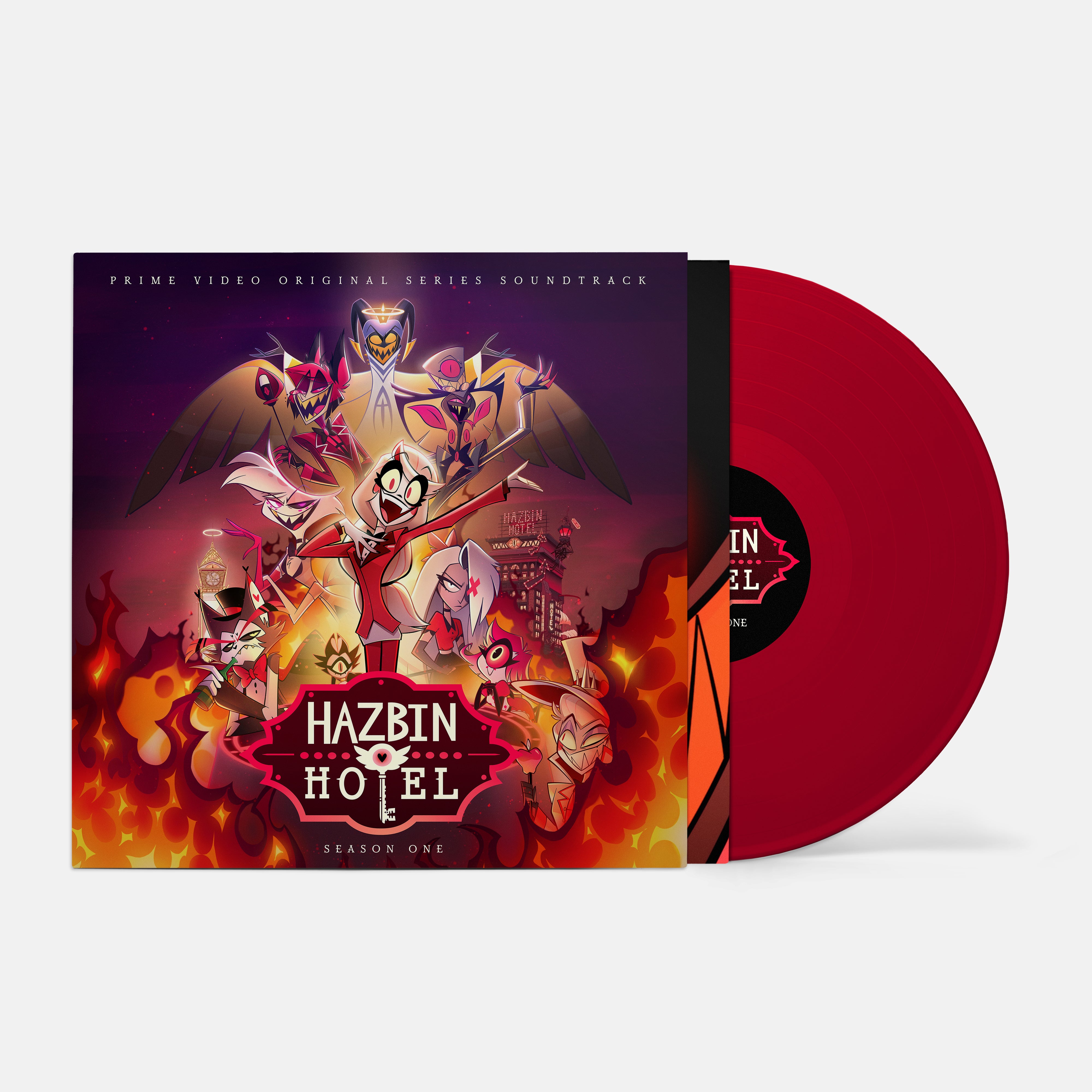 Various Artists - Hazbin Hotel (OST): Fire Red Vinyl LP