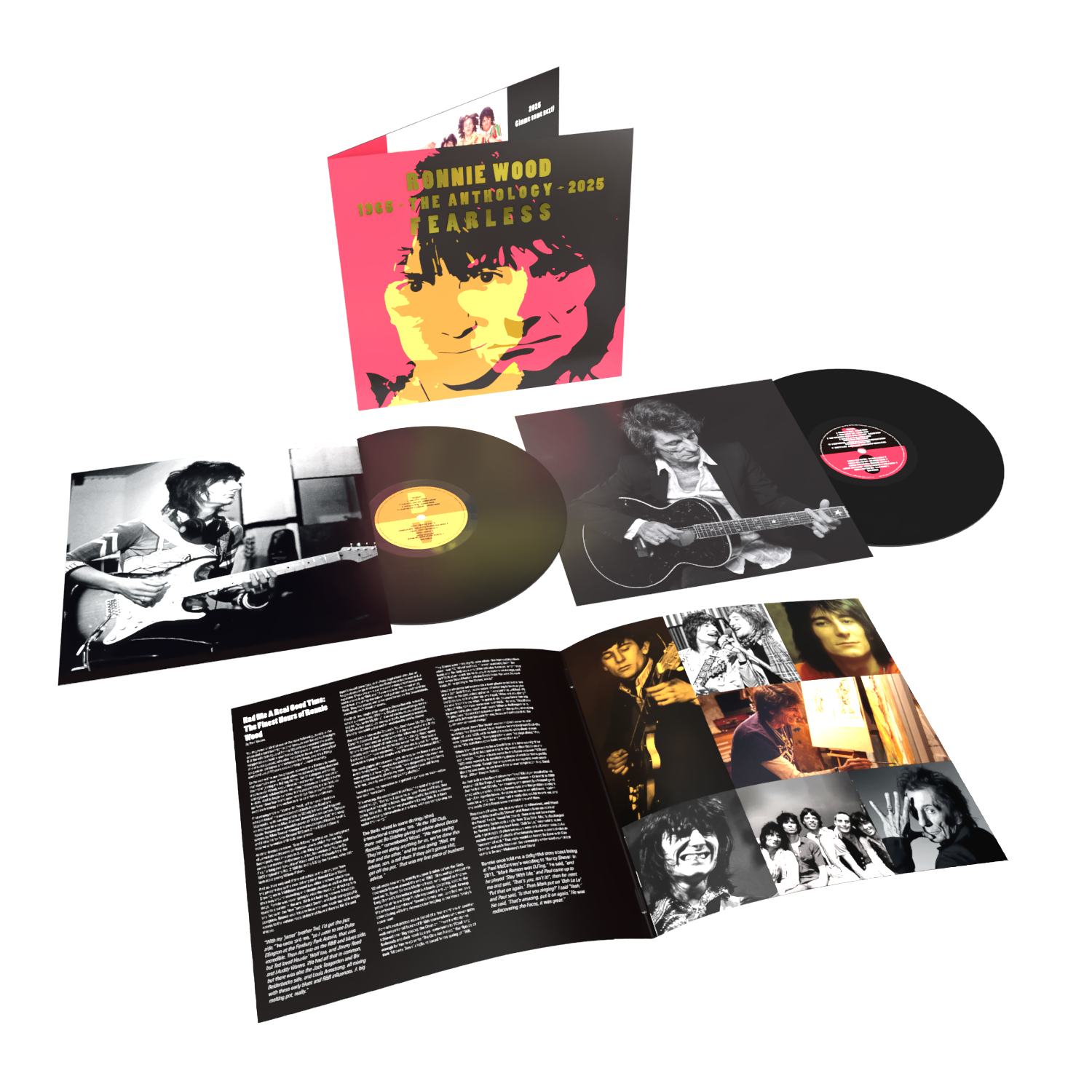 Ronnie Wood - Fearless: Anthology 1965-2025 Vinyl 2LP