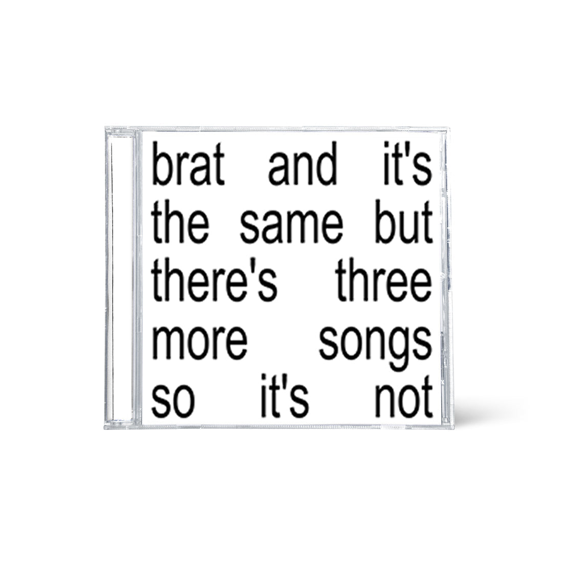 Charli XCX - brat and it’s the same but there’s three more songs so it’s not: CD