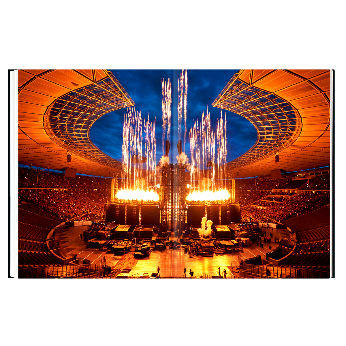 Rammstein - Live in Mexico City: Deluxe Edition Hardback Photo Book + 2 CDs + Blu-Ray