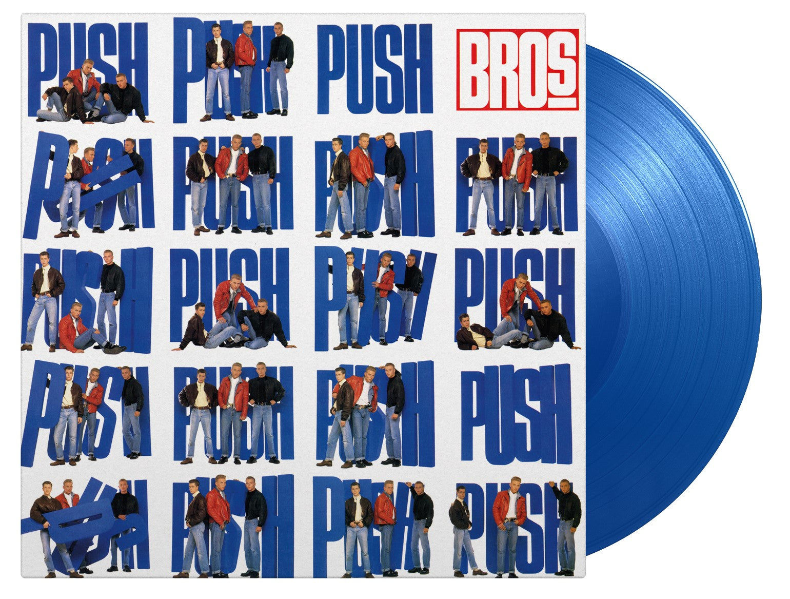 Bros - Push, 35th Anniversary: Limited Translucent Blue Vinyl LP