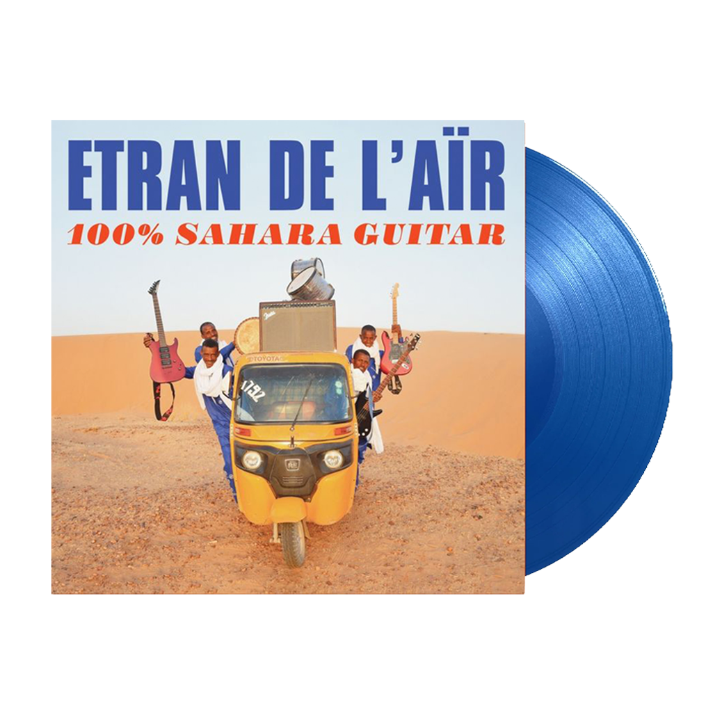 Etran de L'Aïr - 100% Sahara Guitar: Limited Blue Vinyl LP