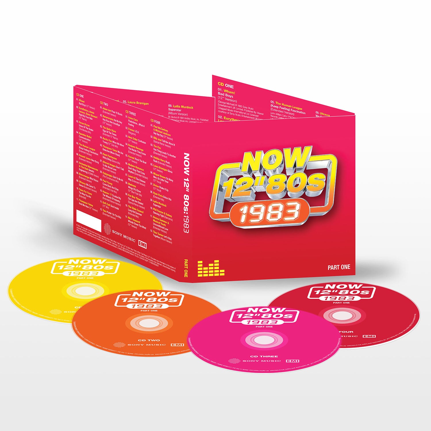 Various Artists - NOW 12” 80s: 1983 - Part 1 (4CD)