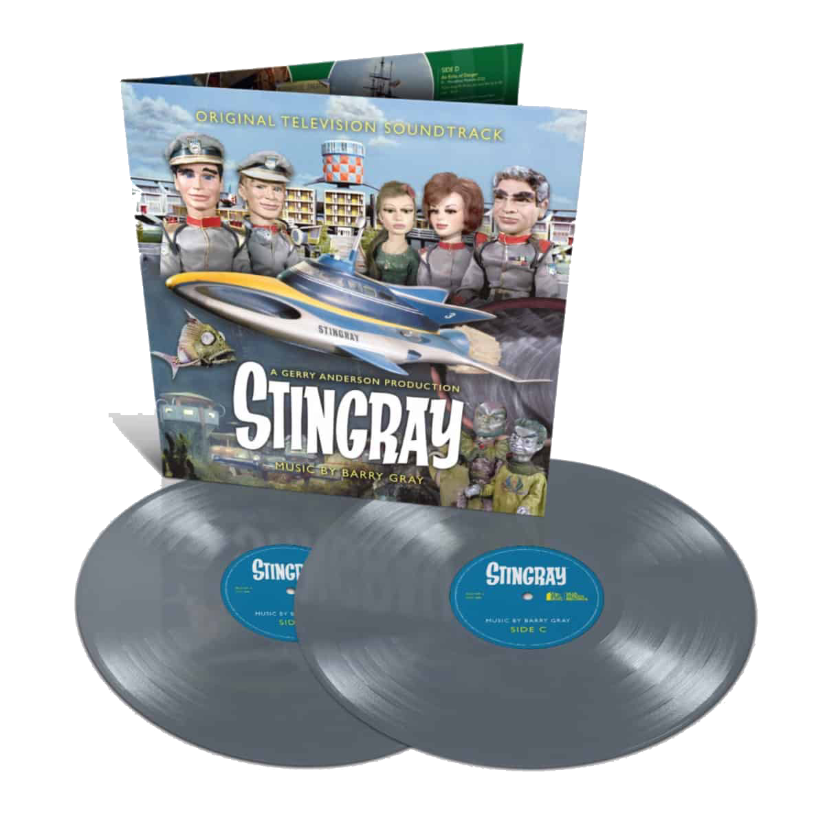 Barry Gray - Stingray (Original TV Soundtrack): Limited Silver Vinyl ...