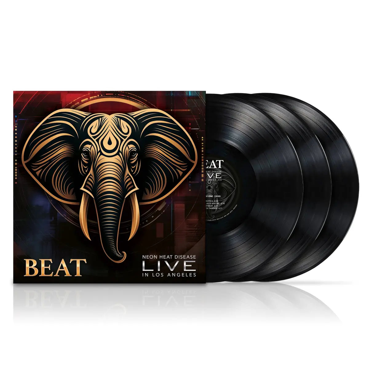 BEAT - Live: Black 3LP Vinyl