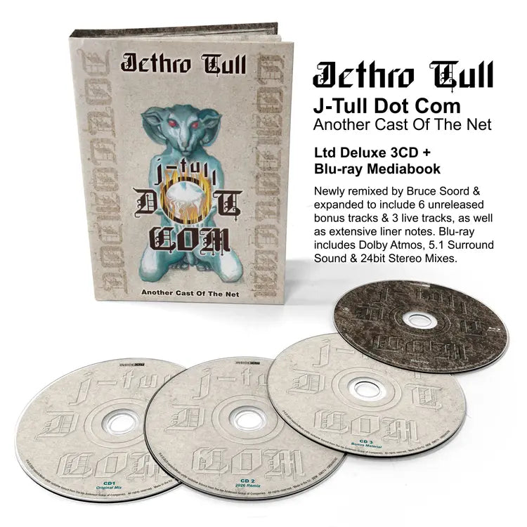 Jethro Tull - J-Tull Dot Com: Another Cast Of The Net: 3CD+Blu-ray