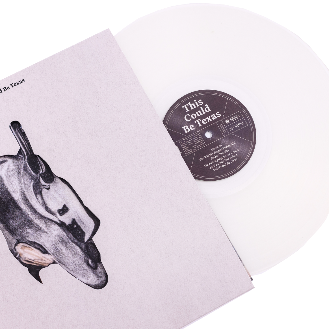 English Teacher - This Could Be Texas: Store Exclusive Milky White LP