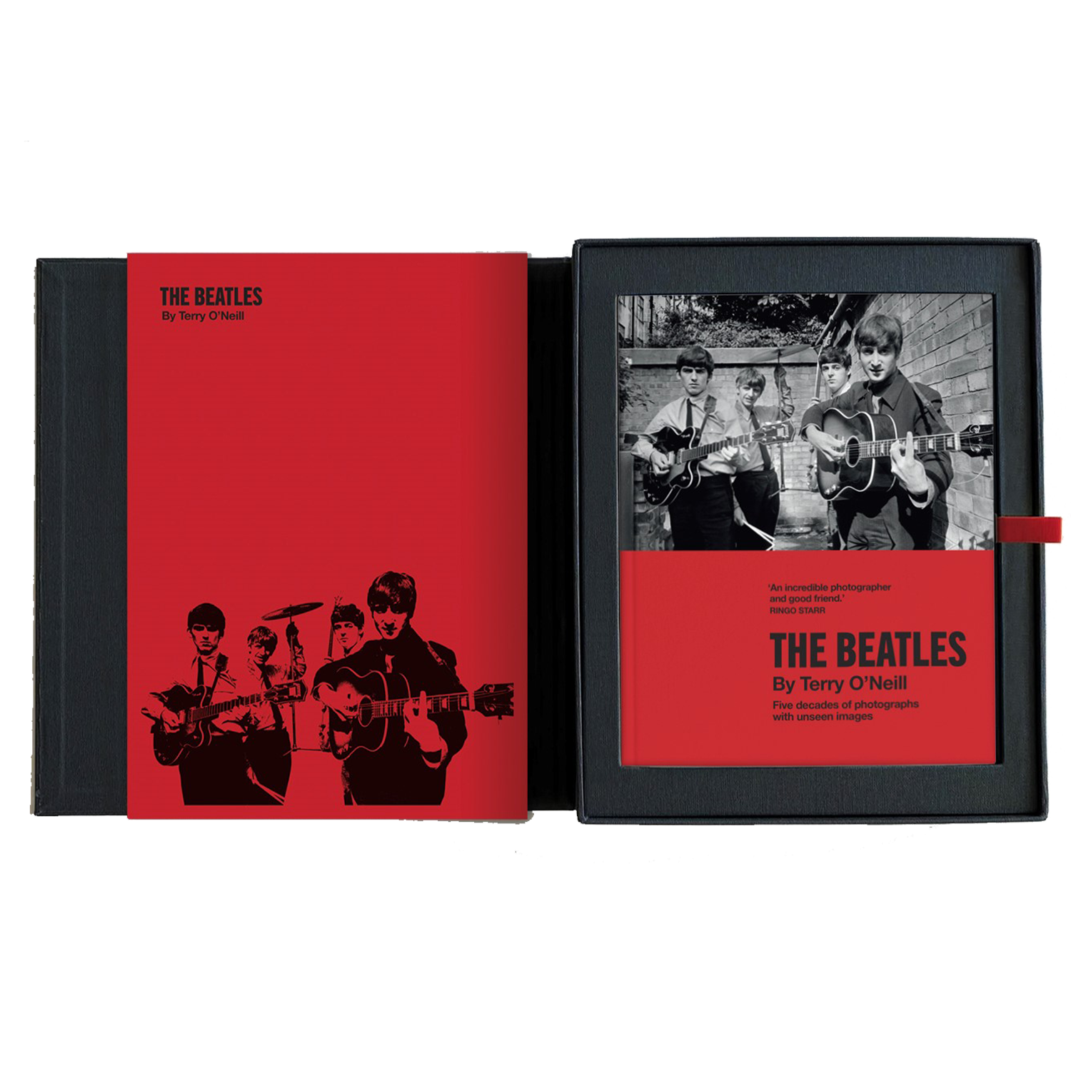 Terry O'Neill - The Beatles by Terry O'Neill - Five Decades of Photographs: Deluxe Edition Hardback Book