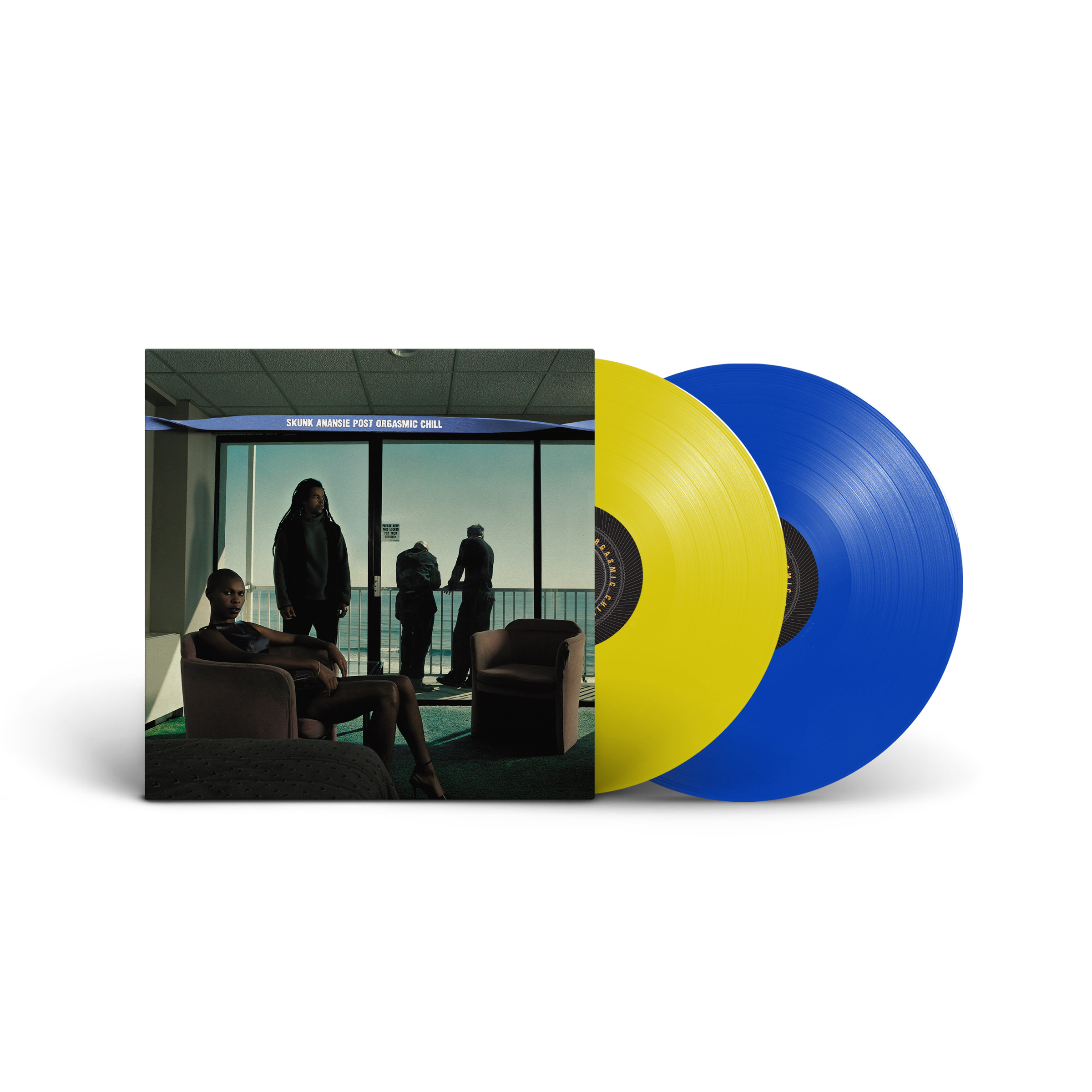 Skunk Anansie - Post Orgasmic Chill (25th Anniversary): Limited Blue & Yellow Vinyl 2LP