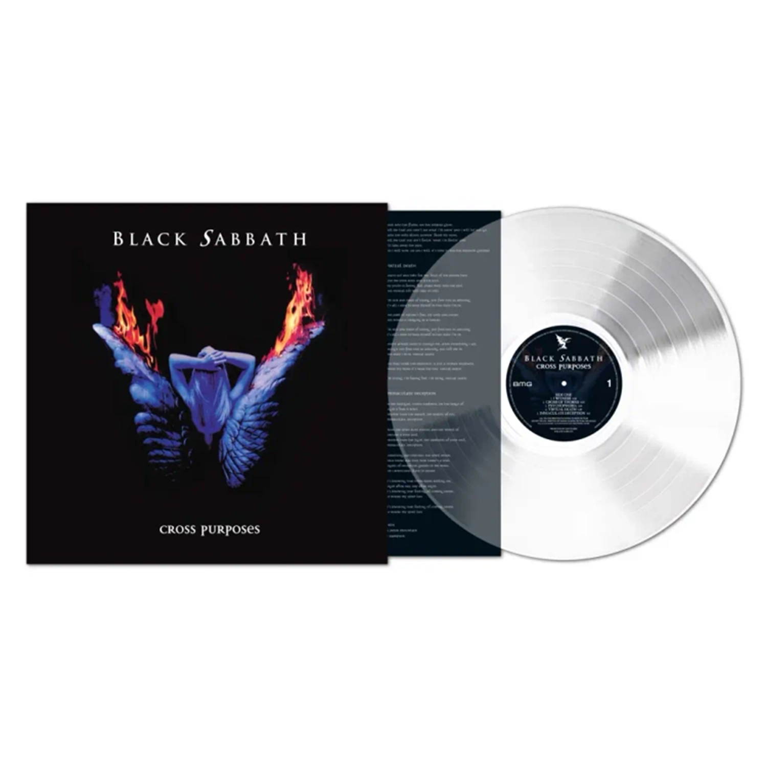 Black Sabbath - Cross Purposes: Limited Clear Vinyl LP