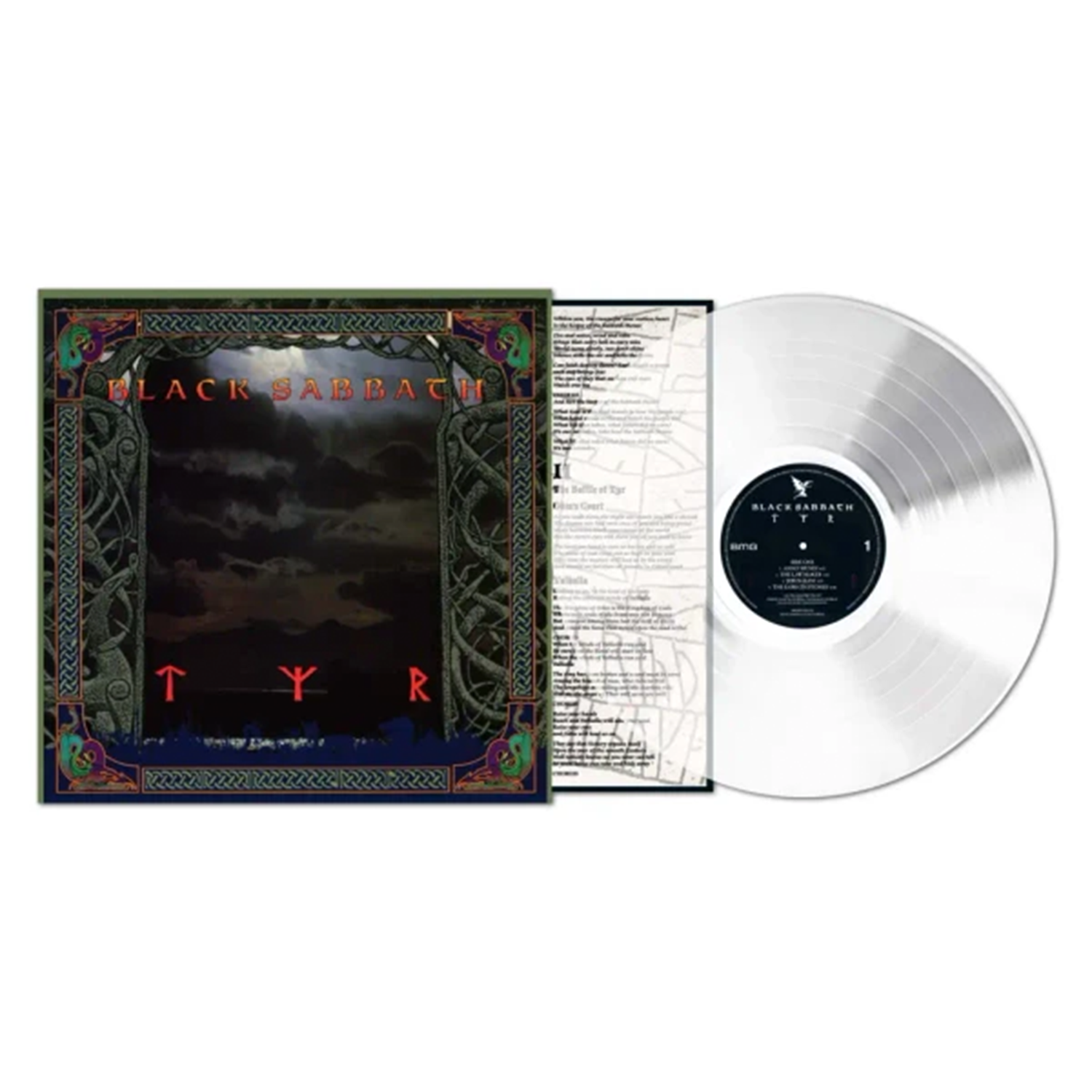 Black Sabbath - Tyr: Limited Clear Vinyl LP