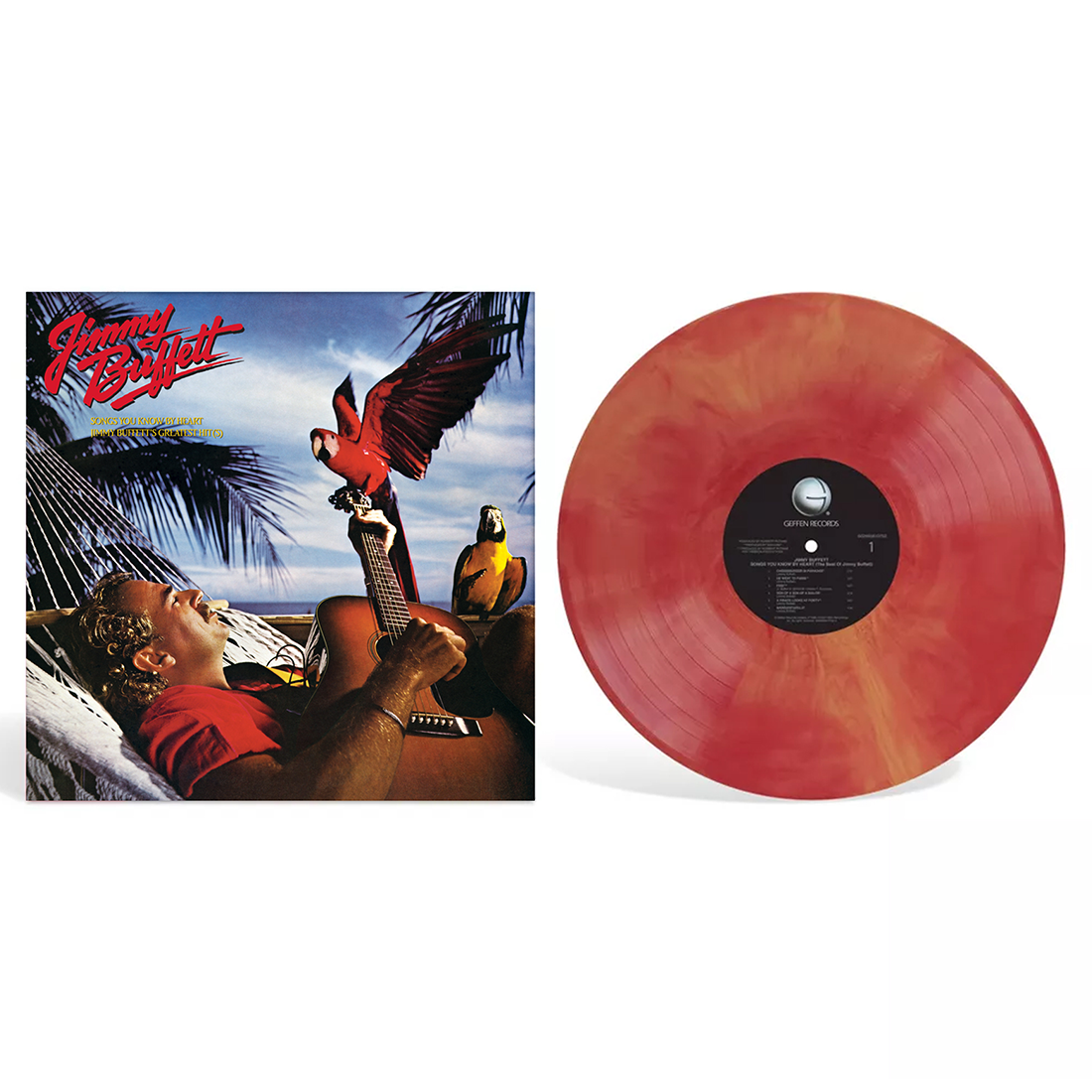 Jimmy Buffett - Songs You Know By Heart: Limited Edition Red Marble Vinyl LP