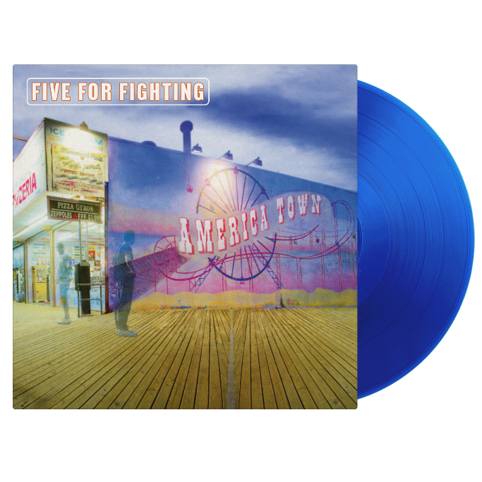 Five For Fighting - America Town: Limited Translucent Blue Vinyl LP