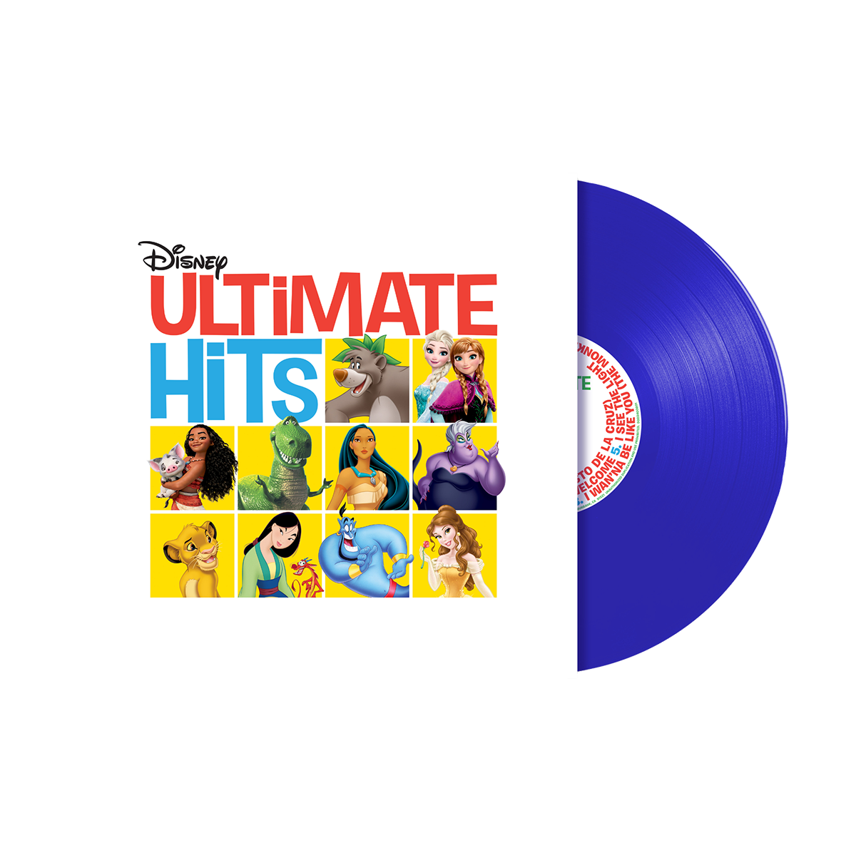 Various Artists - Disney Ultimate Hits: Blue Vinyl LP