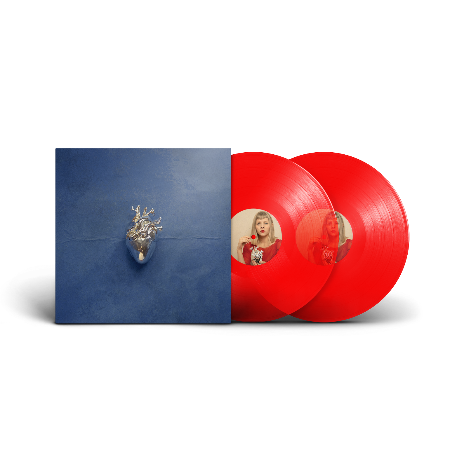 What Happened To The Heart (Earth's Version): Limited Red Vinyl 2LP + Signed Art Card