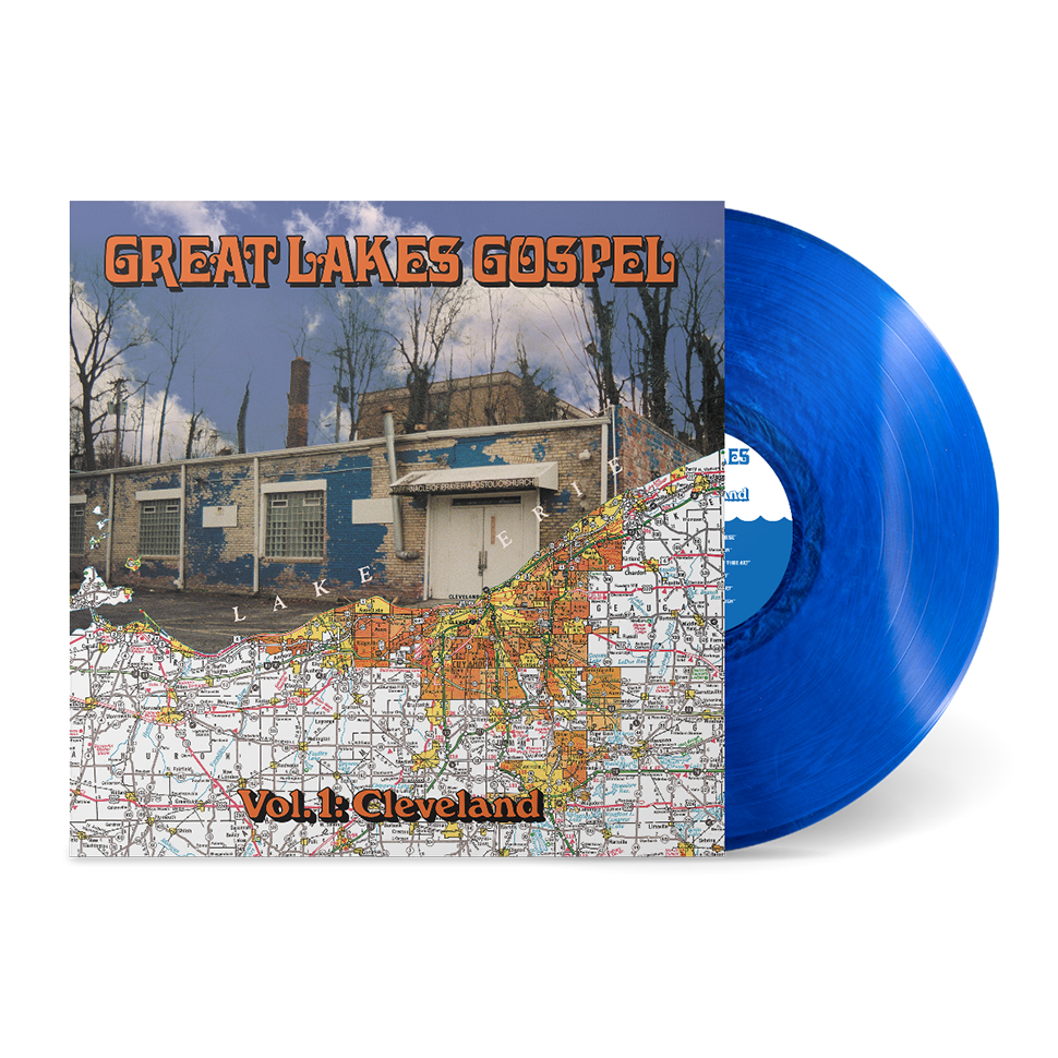 Various Artists - Great Lakes Gospel: Cleveland Clear Blue Wave Vinyl LP