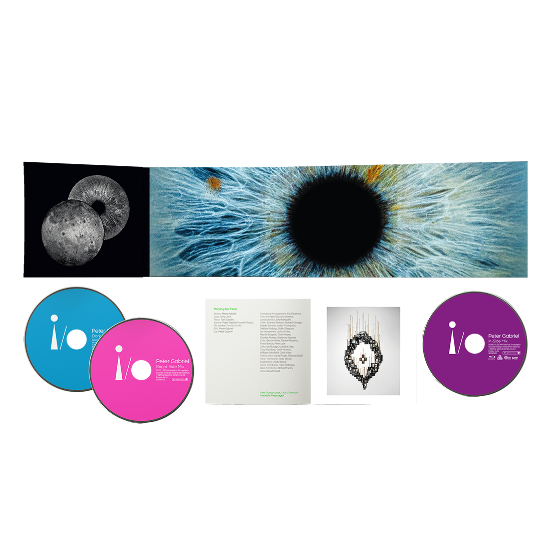 Peter Gabriel - i/o: 2CD + Blu-Ray
