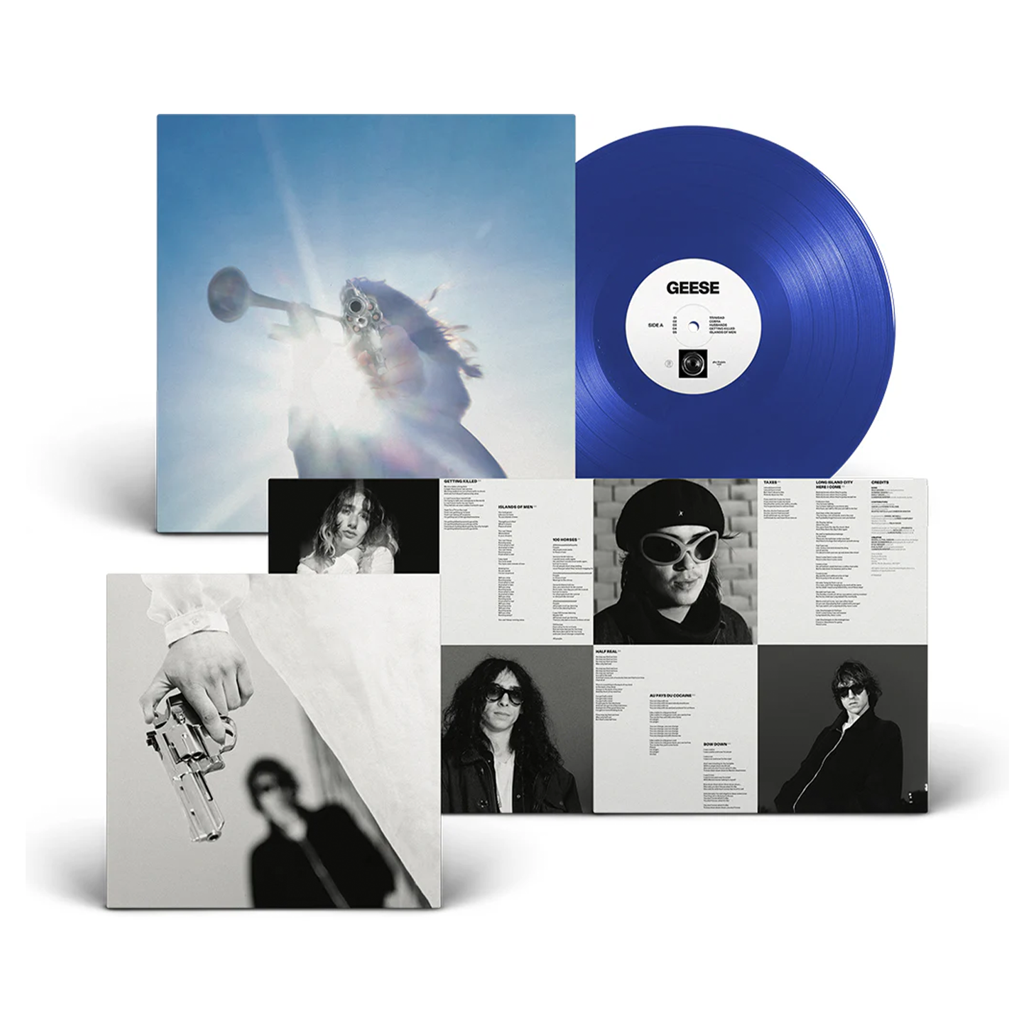 Geese - Getting Killed: Transparent Blue Vinyl LP