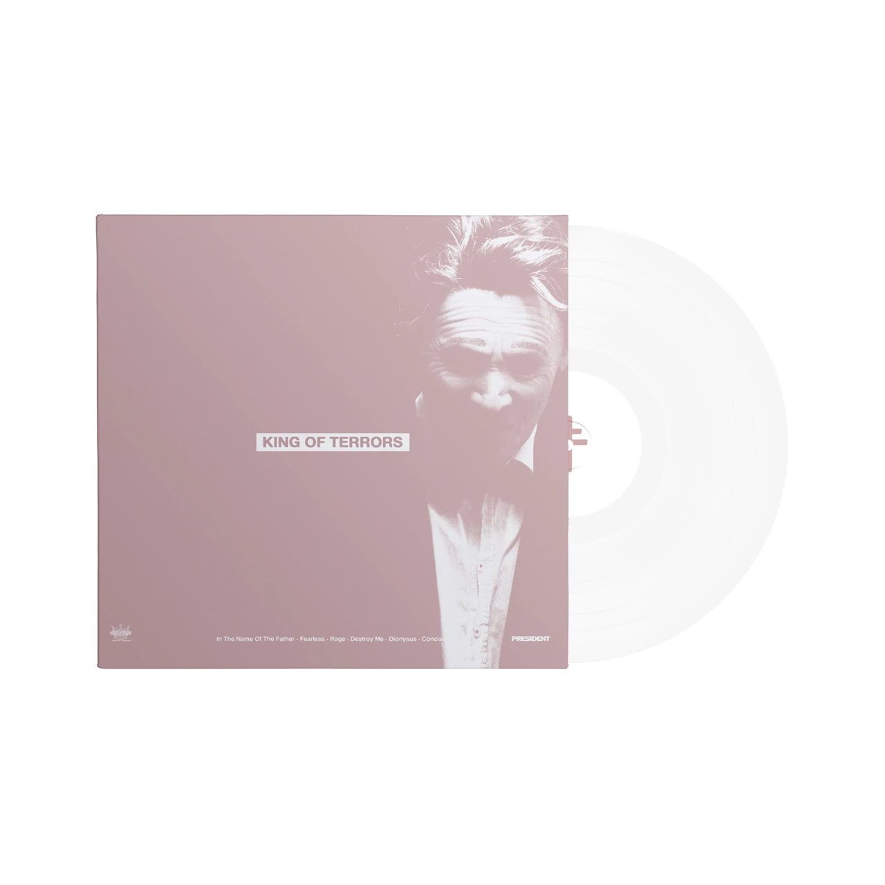 PRESIDENT - King Of Terrors: White Vinyl LP