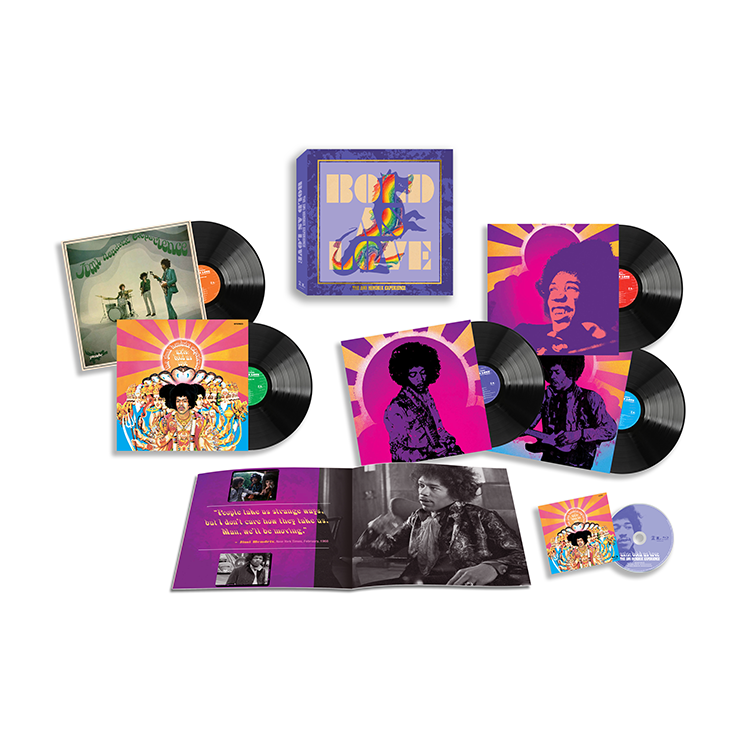 Jimi Hendrix Experience - Bold As Love: 5LP Vinyl + Blu-Ray