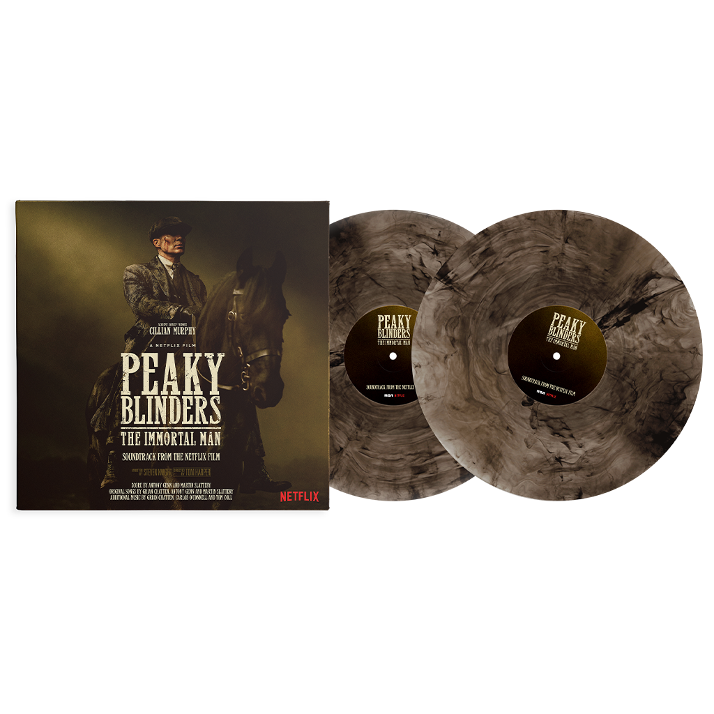 Antony Genn, Martin Slattery - Peaky Blinders: The Immortal Man (Soundtrack from the Netflix Film): Smoke Marbled Vinyl 2LP