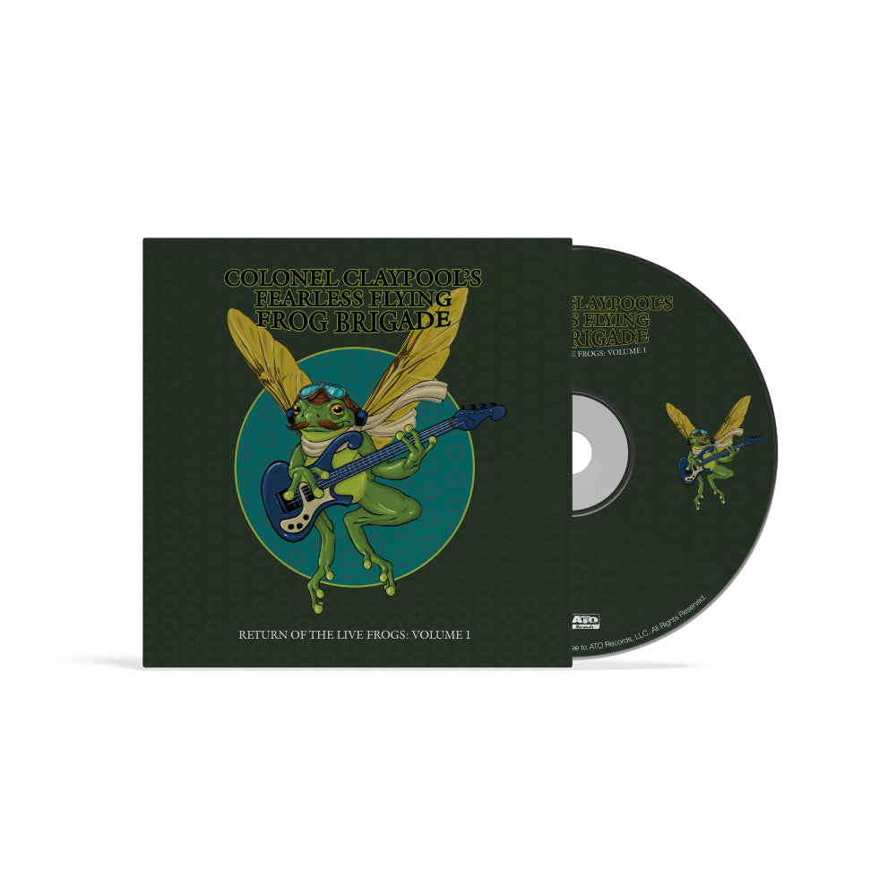 Colonel Claypool's Fearless Flying Frog Brigade - Return Of The Live Frogs: Volume 1 CD
