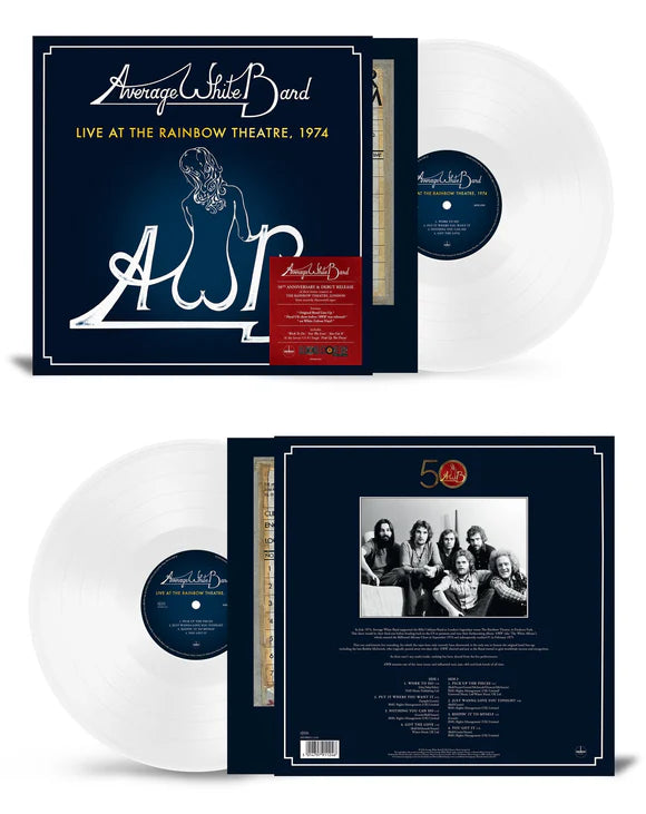 Average White Band - Live At The Rainbow Theatre - 1974: Limited White Vinyl LP [RSD24]