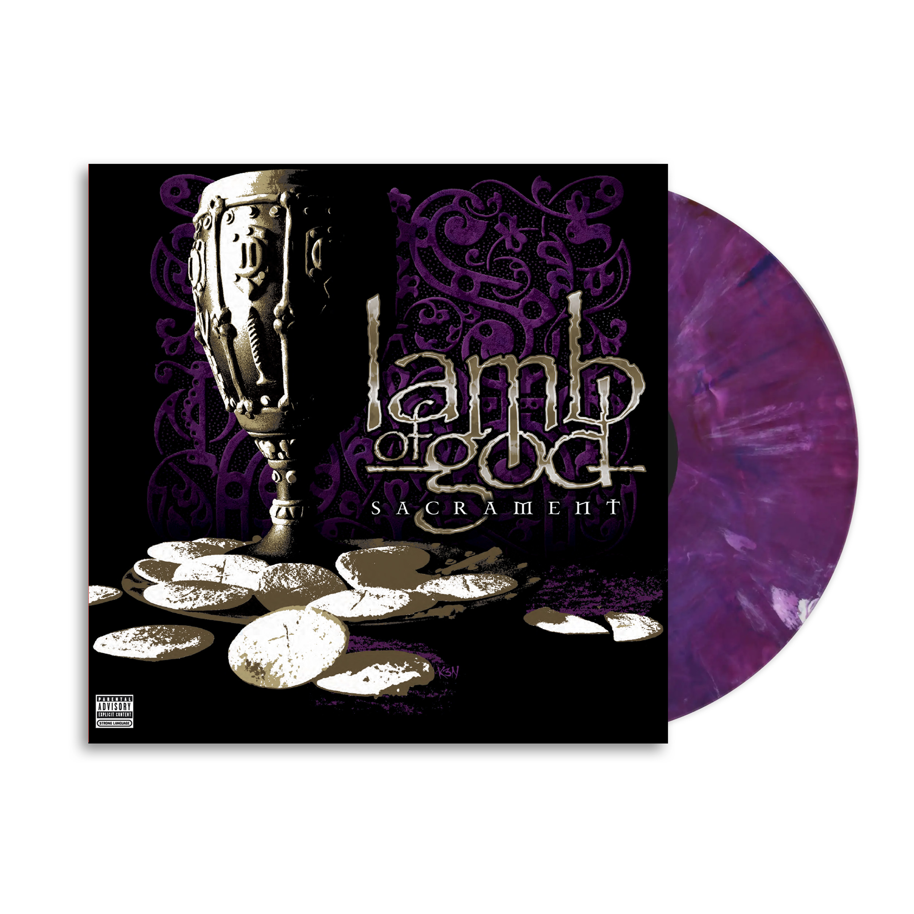 Lamb of God - Sacrament (20th Anniversary): Purple Marble Vinyl LP
