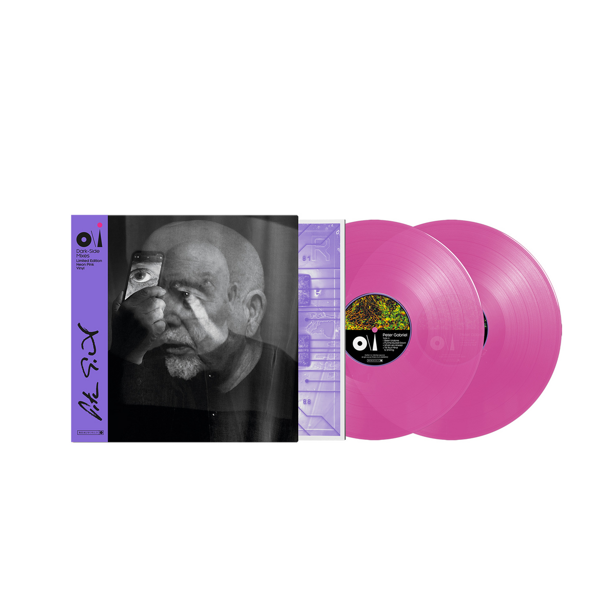 Peter Gabriel - o\i: Dark-Side Mix Neon Pink Vinyl 2LP