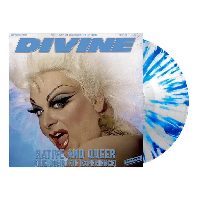 Divine - Native and Queer (Complete Experience): Translucent Blue Splatter Vinyl LP