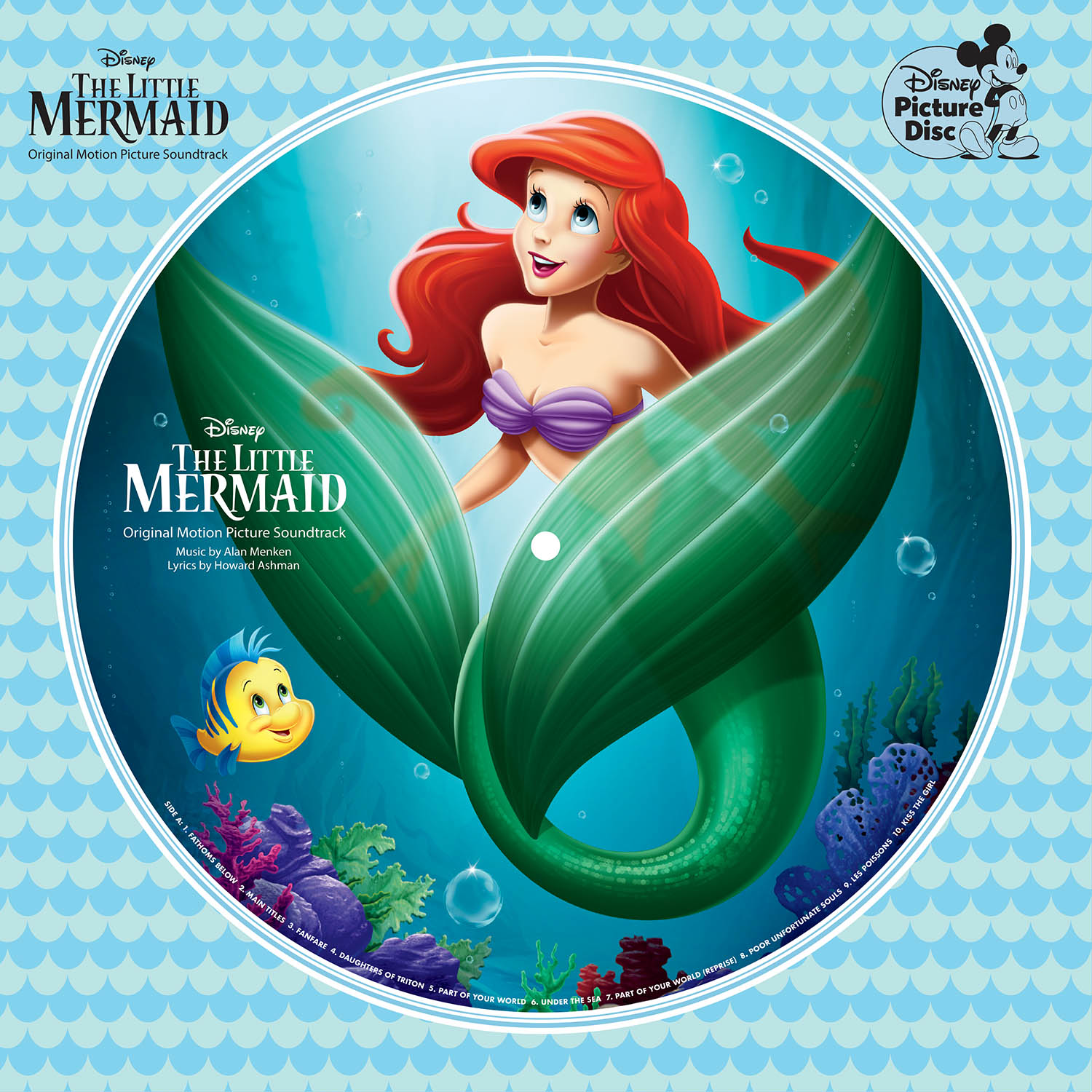 Various Artists - The Little Mermaid: Picture Disc Vinyl LP