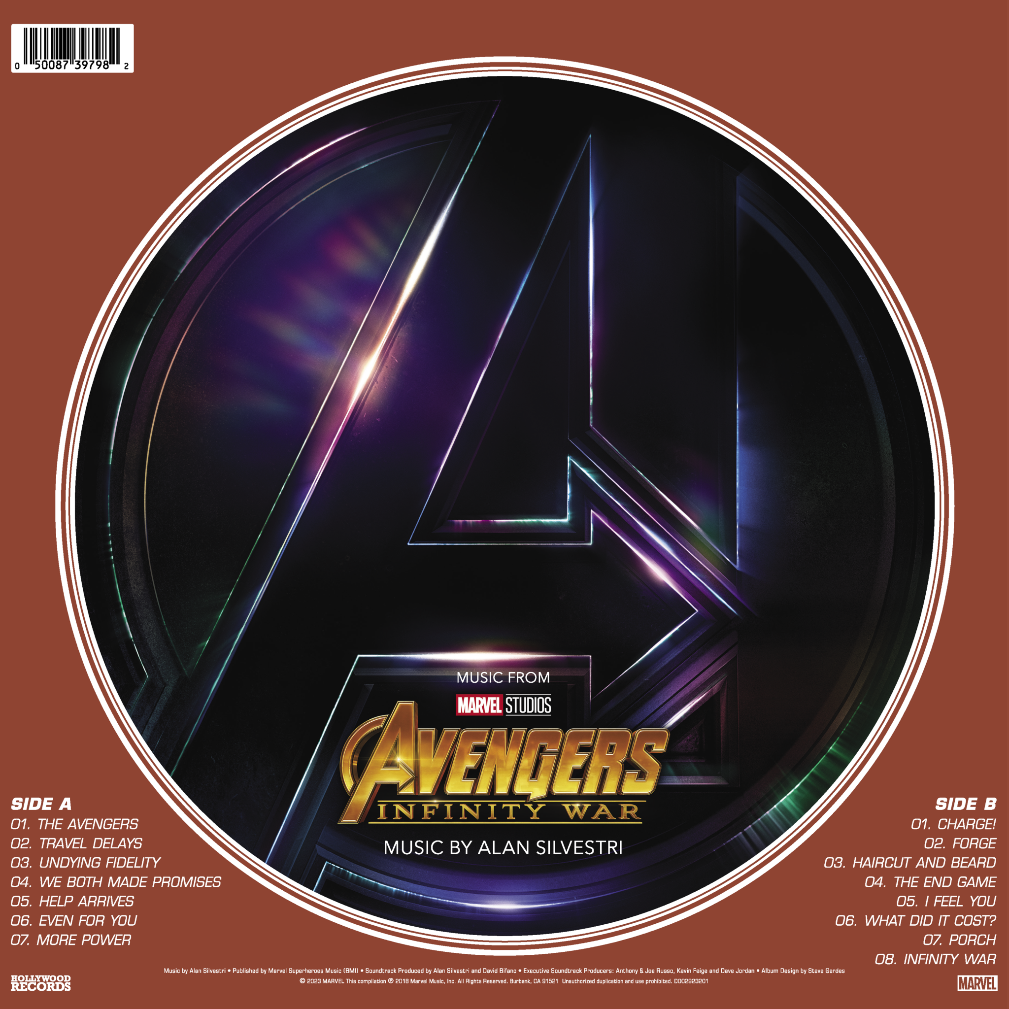 Alan Silvestri - Avengers - Infinity War: Picture Disc Vinyl LP