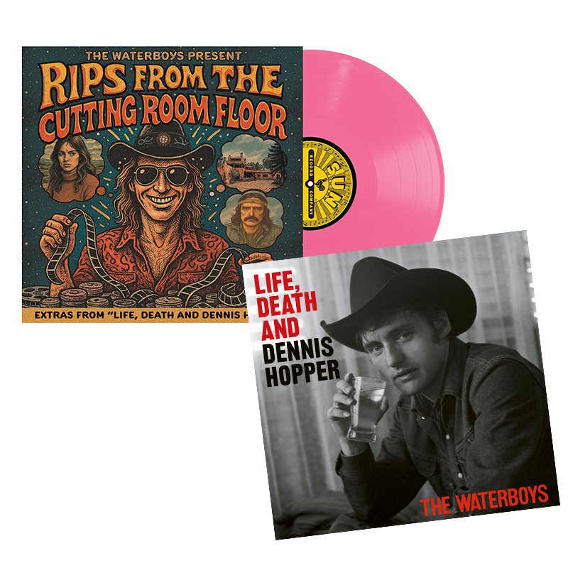 The Waterboys Present Rips From The Cutting Room Floor: Pink Vinyl LP & Exclusive Signed Print